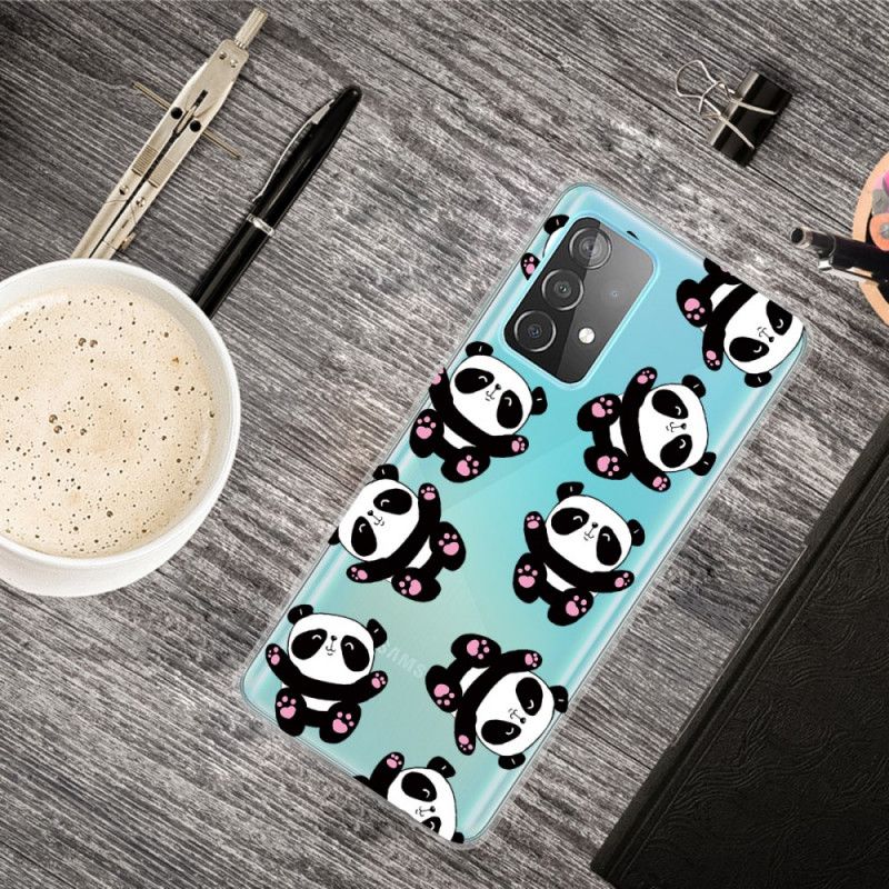 Cover Samsung Galaxy A32 5G Top Sjove Pandaer Beskyttelse