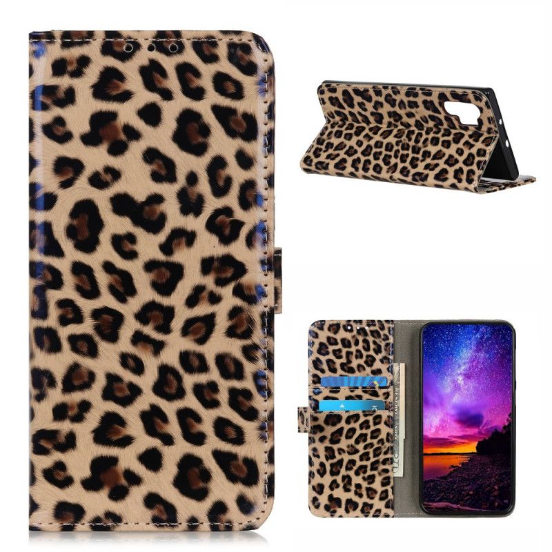 Flip Cover Læder Samsung Galaxy A32 5G Enkel Leopard Beskyttelse