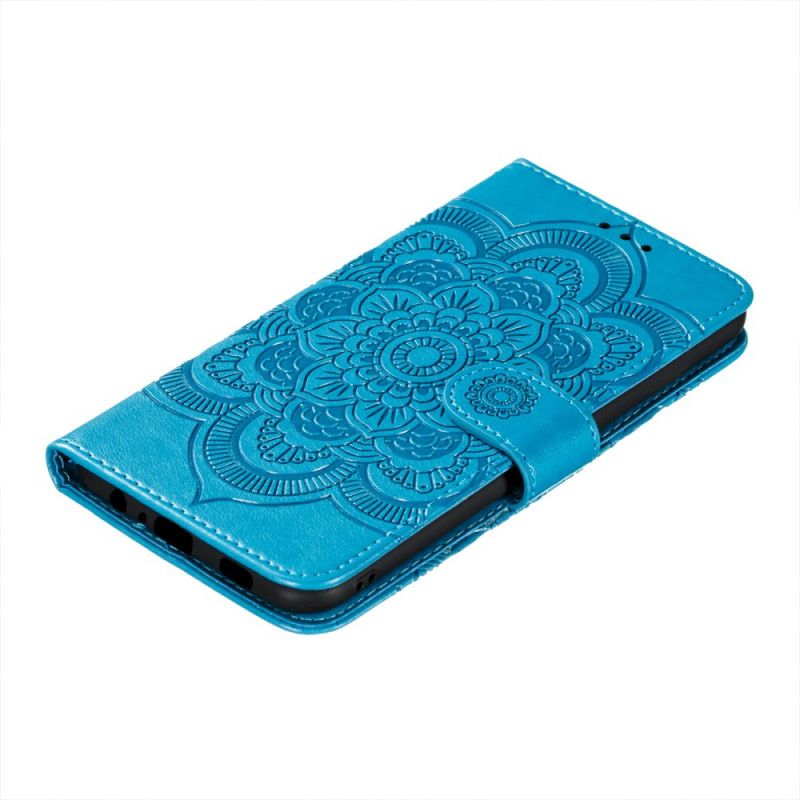 Flip Cover Læder Samsung Galaxy A32 5G Sort Hele Mandala