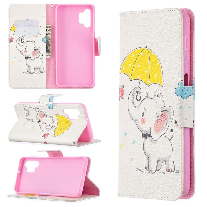 Flip Cover Samsung Galaxy A32 5G Baby Elefant