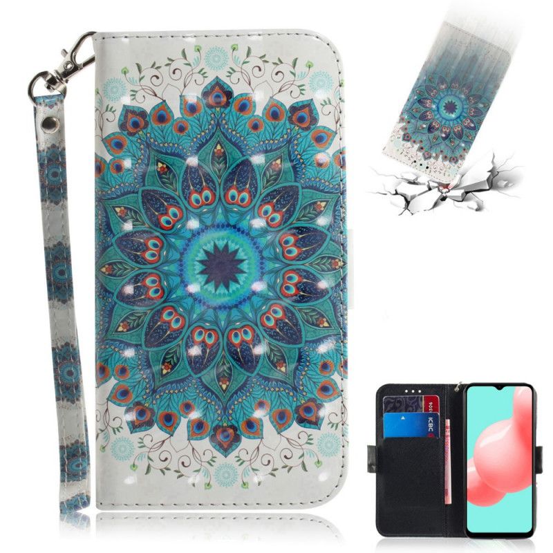 Flip Cover Samsung Galaxy A32 5G Mesterlig Mandala Med Rem