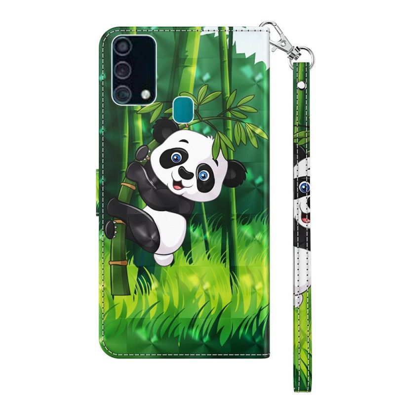 Flip Cover Samsung Galaxy A32 5G Mobilcover Lys Pletpanda Og Bambus