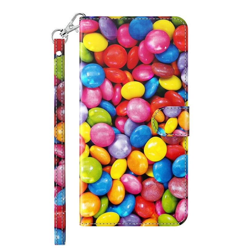 Flip Cover Samsung Galaxy A32 5G Mobilcover Lys Spot Candy Med Rem