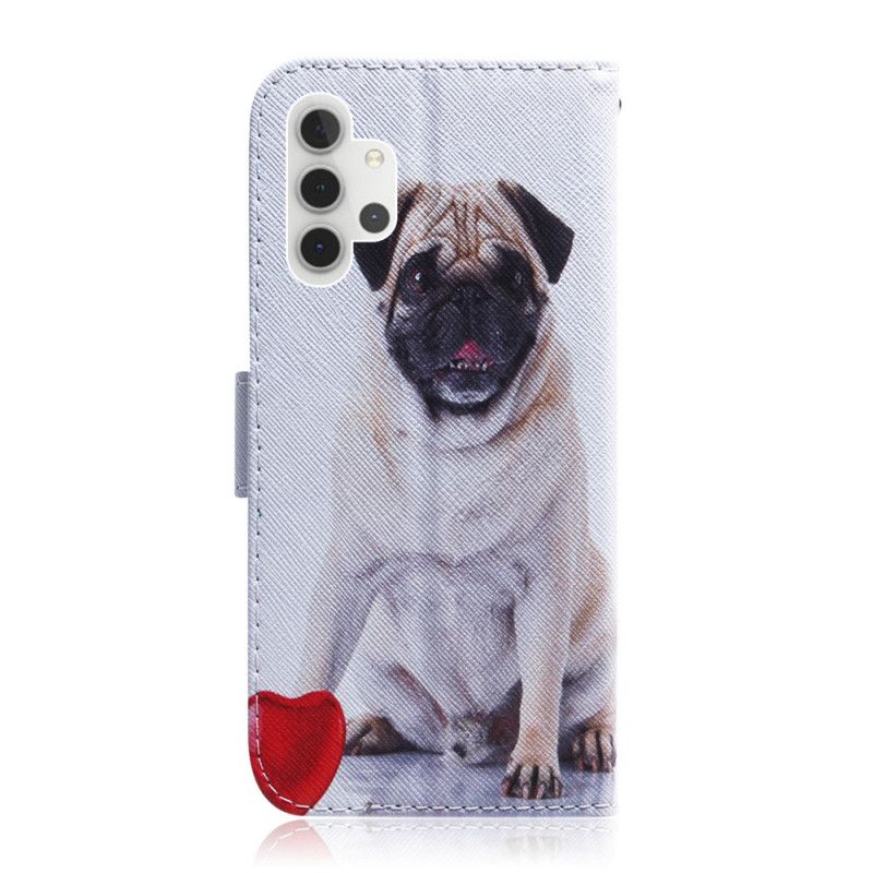 Flip Cover Samsung Galaxy A32 5G Mobilcover Mops Hund