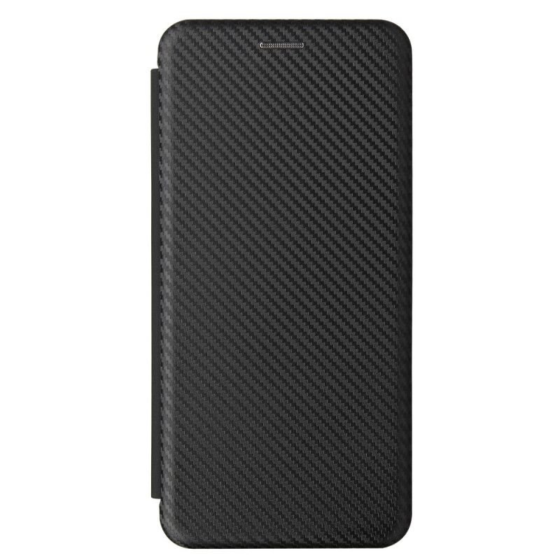 Læder Cover Samsung Galaxy A32 5G Sort Kulfiber Beskyttelse