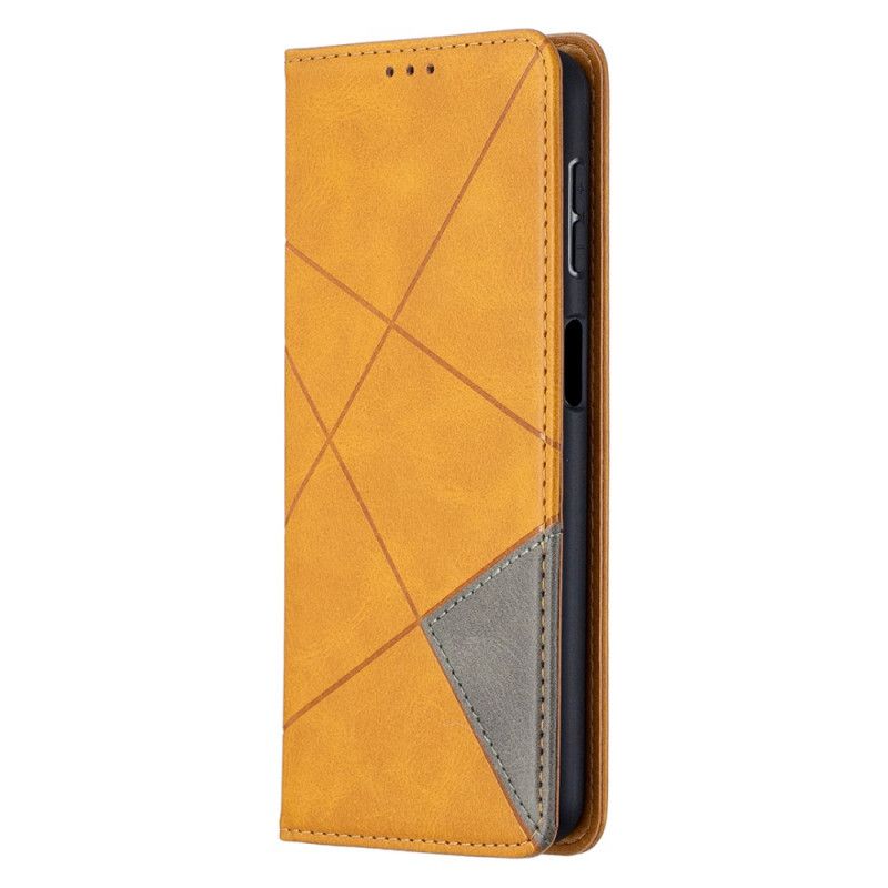 Læder Cover Samsung Galaxy A32 5G Sort Kunstnerstil Original