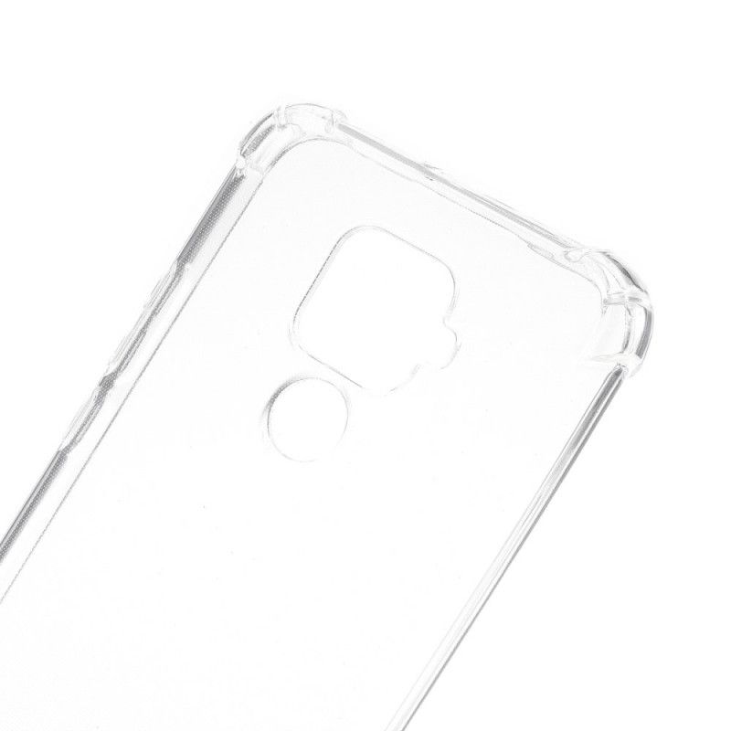 Cover for Huawei Mate 30 Lite Gennemsigtige Forstærkede Hjørner