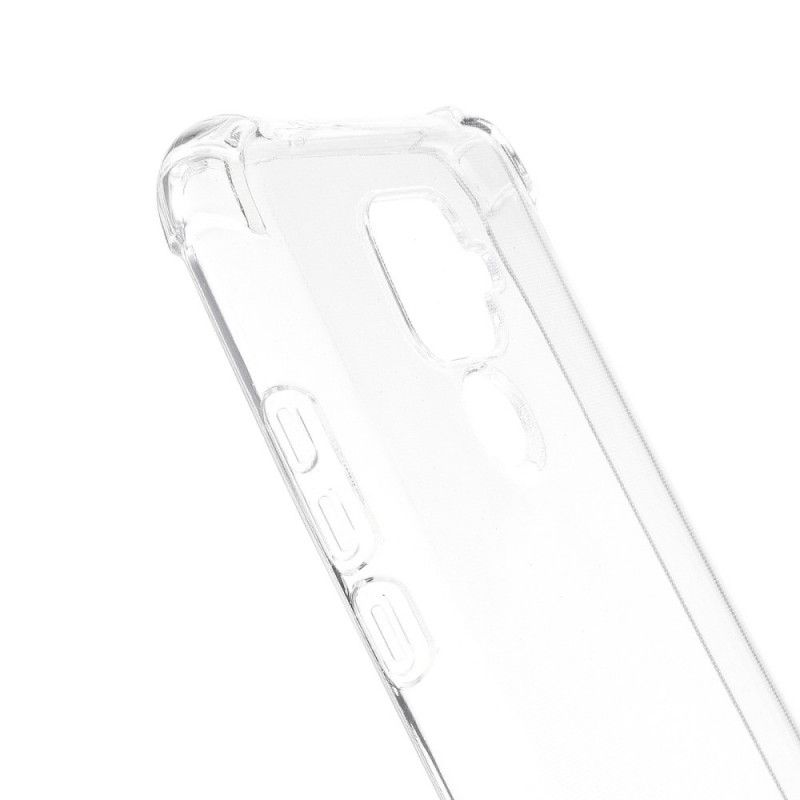 Cover for Huawei Mate 30 Lite Gennemsigtige Forstærkede Hjørner