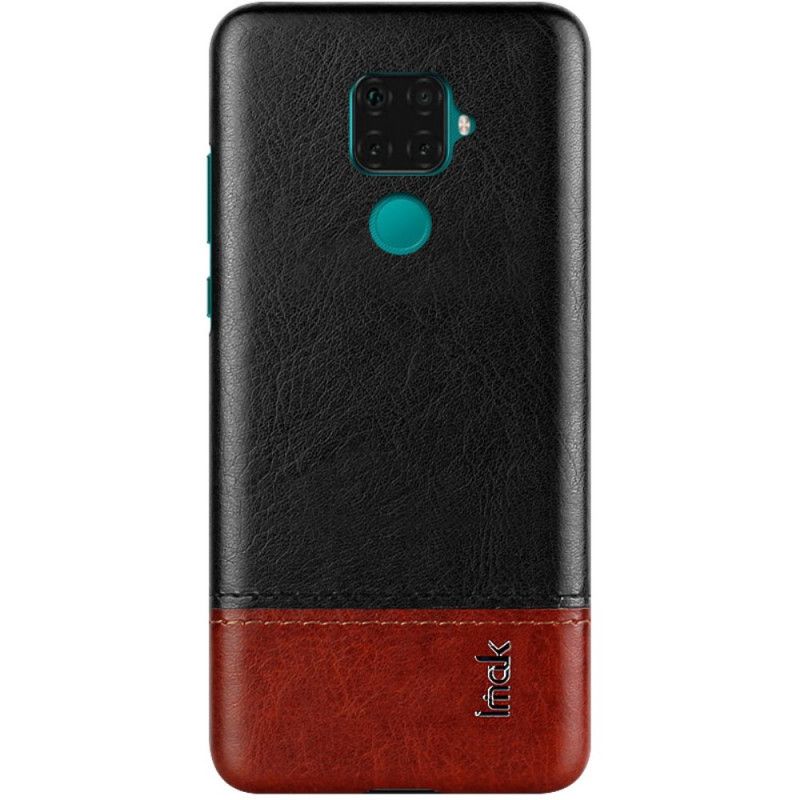 Cover Huawei Mate 30 Lite Sort Imak Ruiyi-Serien Lædereffekt Original