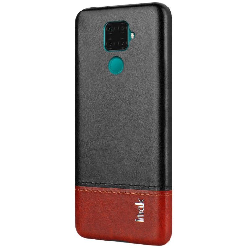 Cover Huawei Mate 30 Lite Sort Imak Ruiyi-Serien Lædereffekt Original