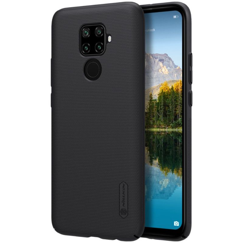 Cover Huawei Mate 30 Lite Sort Stiv Frostet Nillkin Beskyttelse