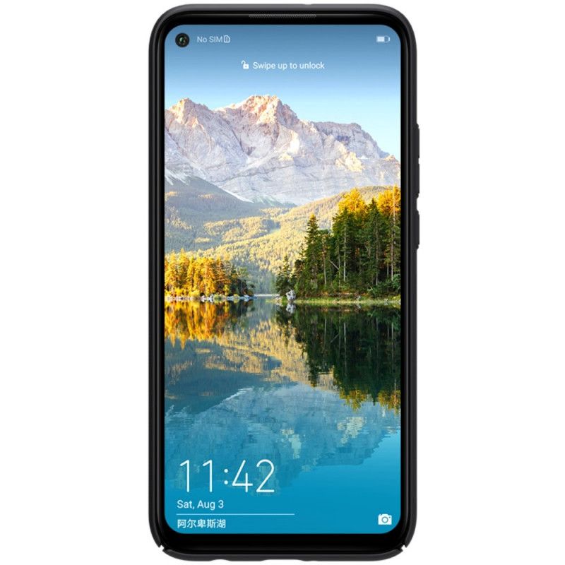 Cover Huawei Mate 30 Lite Sort Stiv Frostet Nillkin Beskyttelse