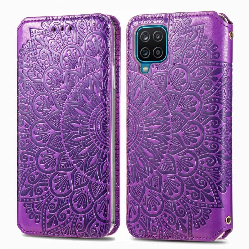 Cover Samsung Galaxy M12 / A12 Flip Cover Mandala