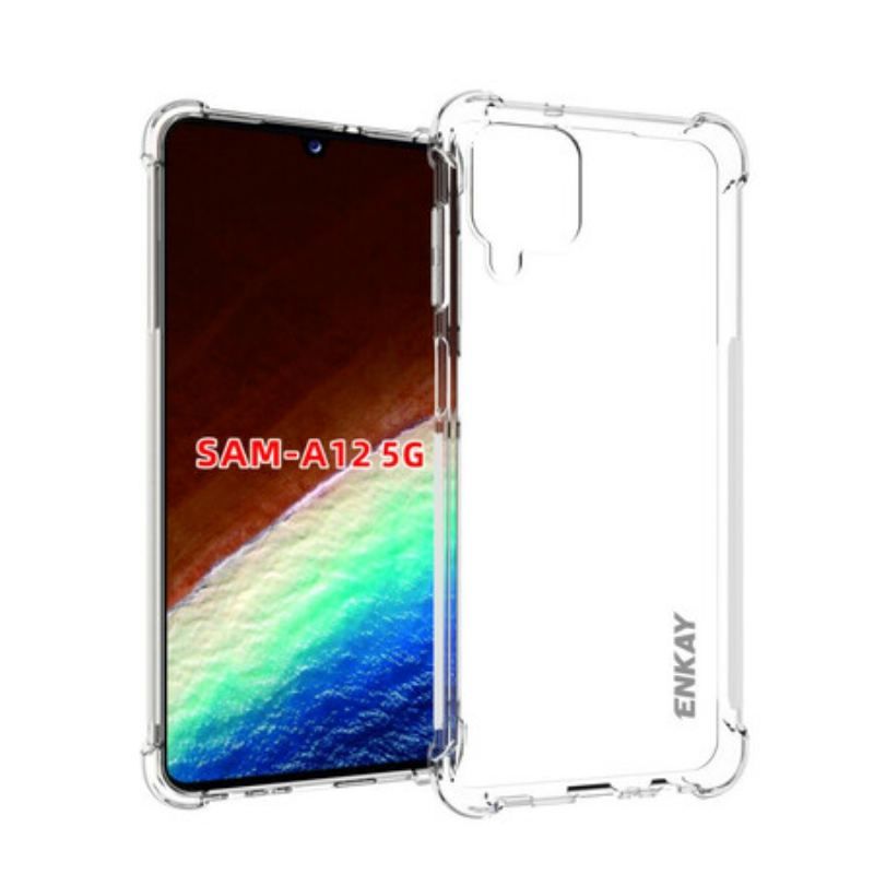 Cover Samsung Galaxy M12 / A12 Gennemsigtig Enkay