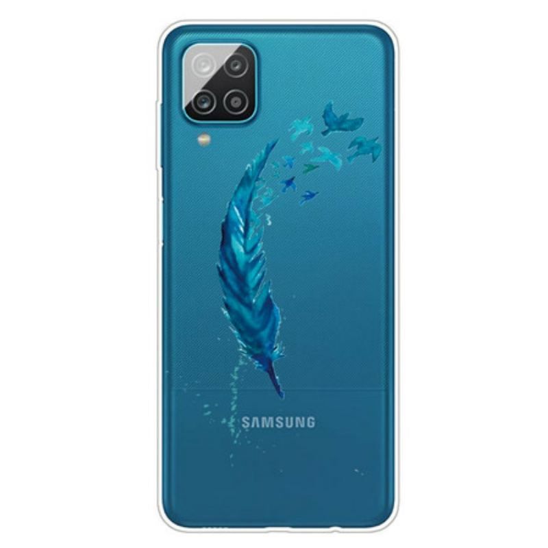 Cover Samsung Galaxy M12 / A12 Smuk Fjer