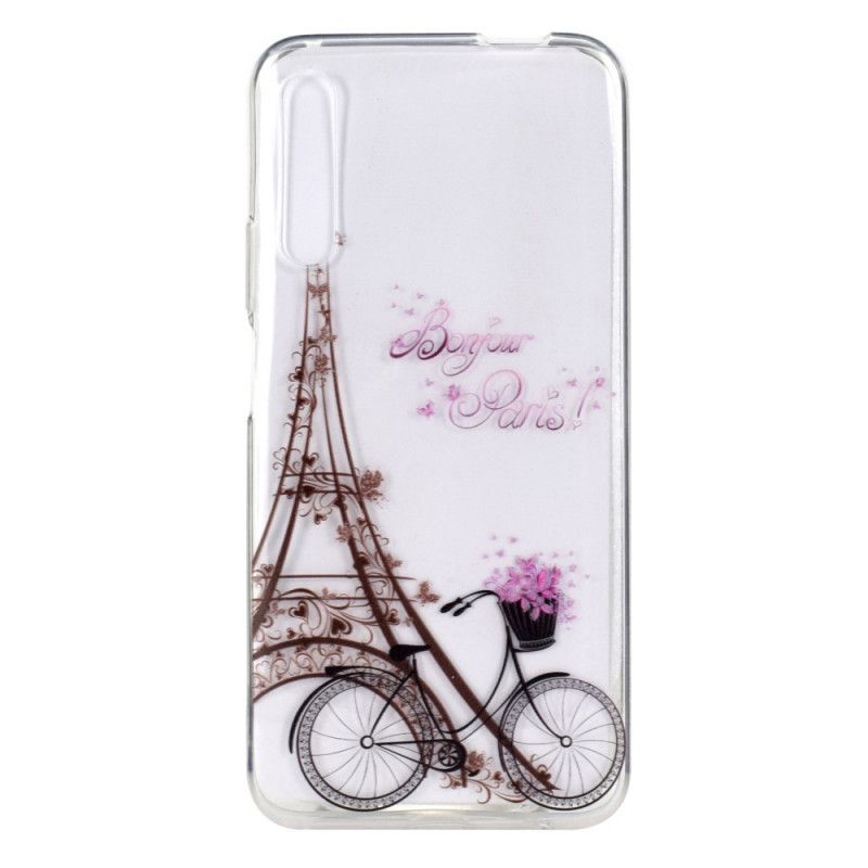 Cover Huawei P Smart Pro Mobilcover Pro Gennemsigtig Hej Paris