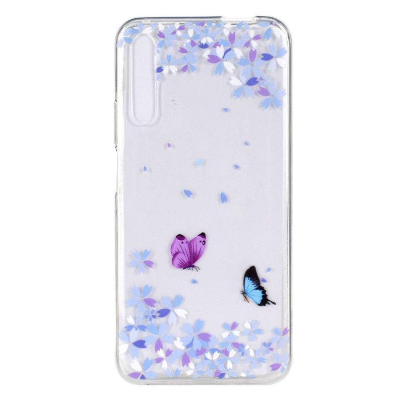 Cover Huawei P Smart Pro Pro Sommerfugle Og Blomster