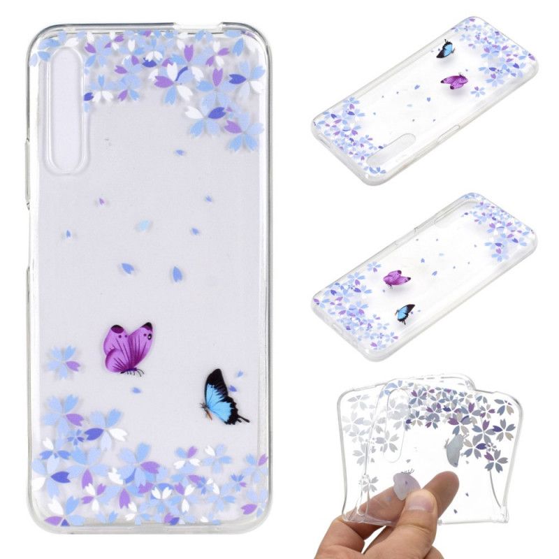 Cover Huawei P Smart Pro Pro Sommerfugle Og Blomster