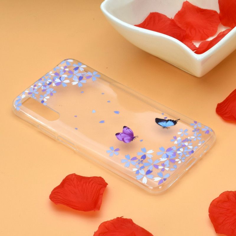 Cover Huawei P Smart Pro Pro Sommerfugle Og Blomster