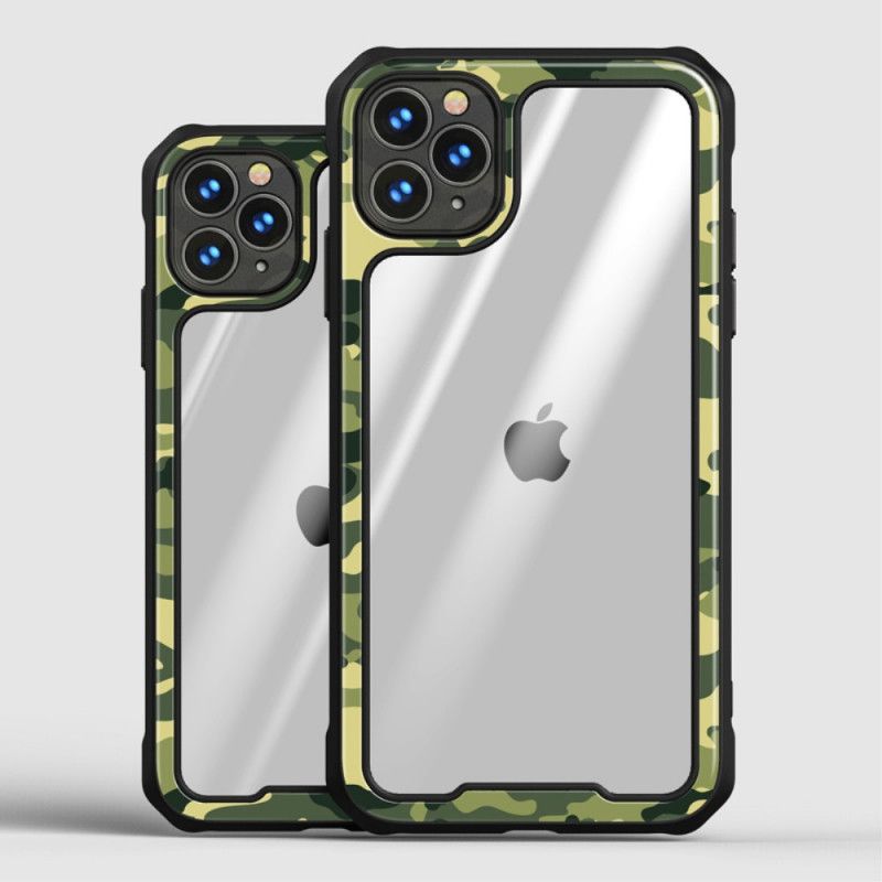 Cover for iPhone 12 / 12 Pro Sort Ipaky Camouflage