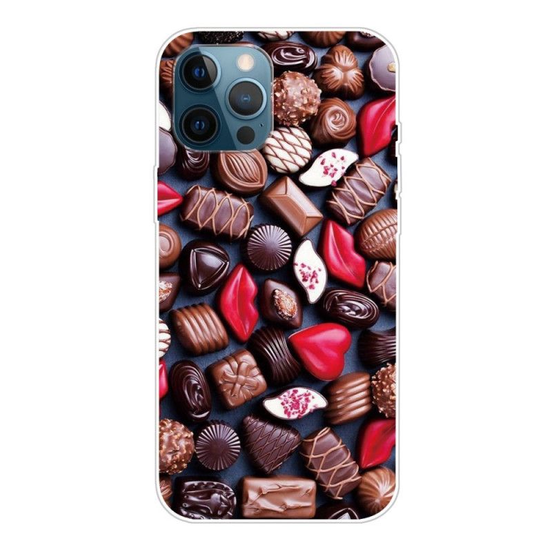 Cover iPhone 12 / 12 Pro Brun Fleksibel Chokolade