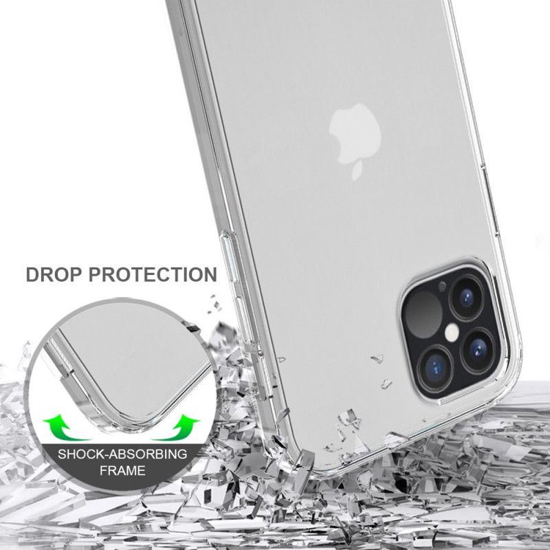 Cover iPhone 12 / 12 Pro Gennemsigtig Hybrid