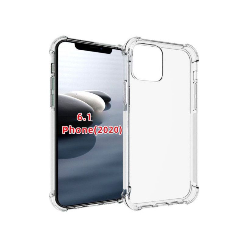 Cover iPhone 12 / 12 Pro Gennemsigtige Forstærkede Hjørner