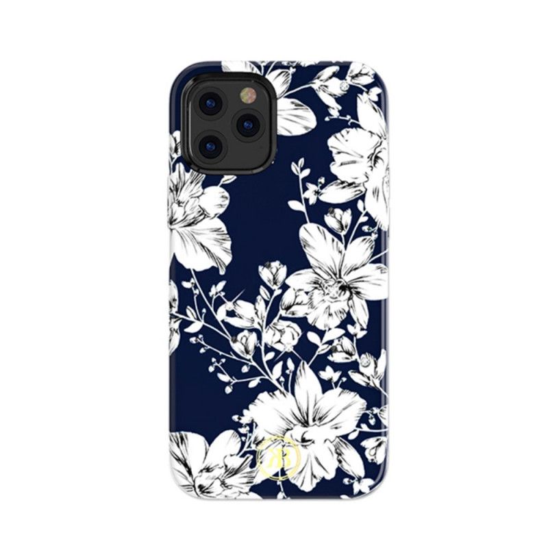 Cover iPhone 12 / 12 Pro Hvid Kingxbar Blomster