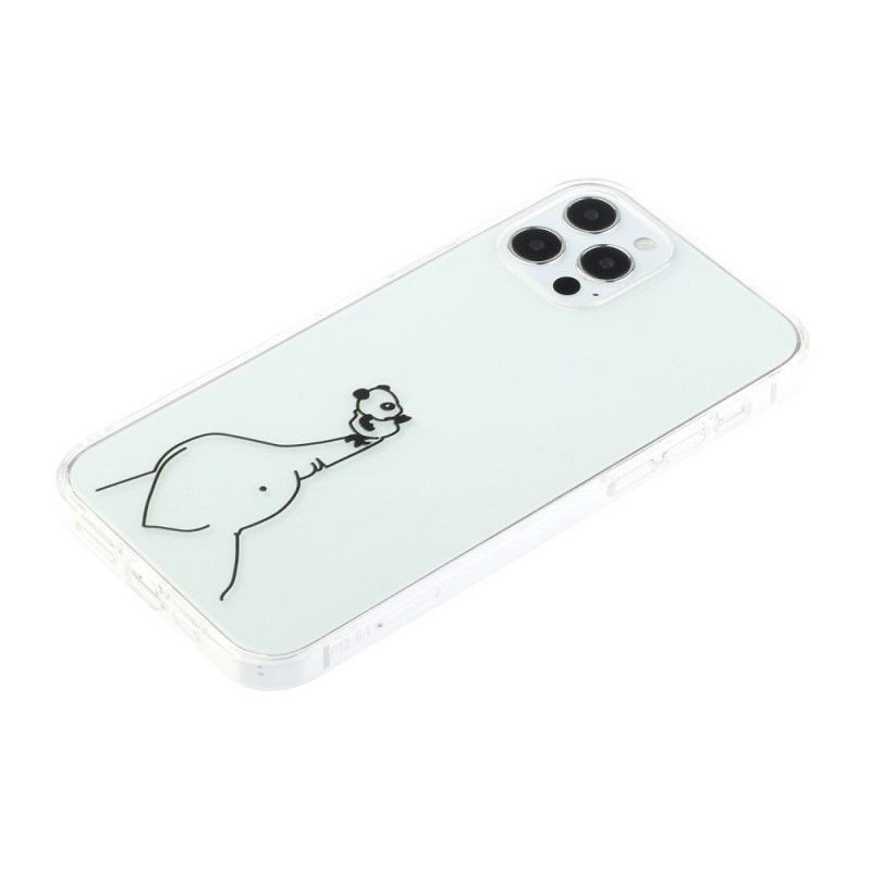 Cover iPhone 12 / 12 Pro Logo Panda Spil Original