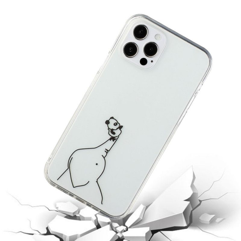 Cover iPhone 12 / 12 Pro Logo Panda Spil Original