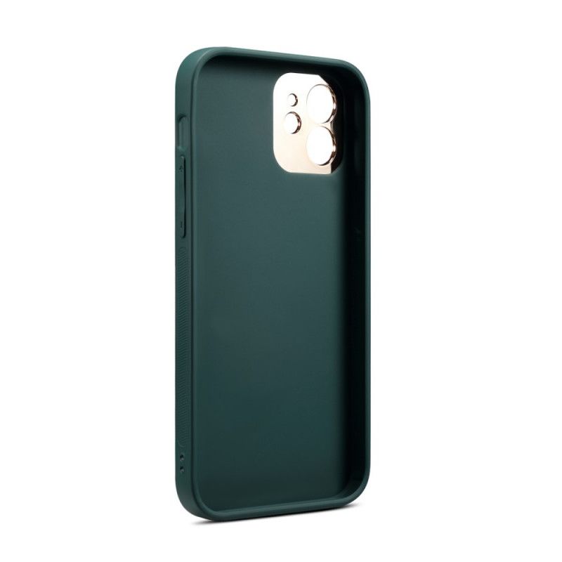 Cover iPhone 12 / 12 Pro Sort Ægte Læder