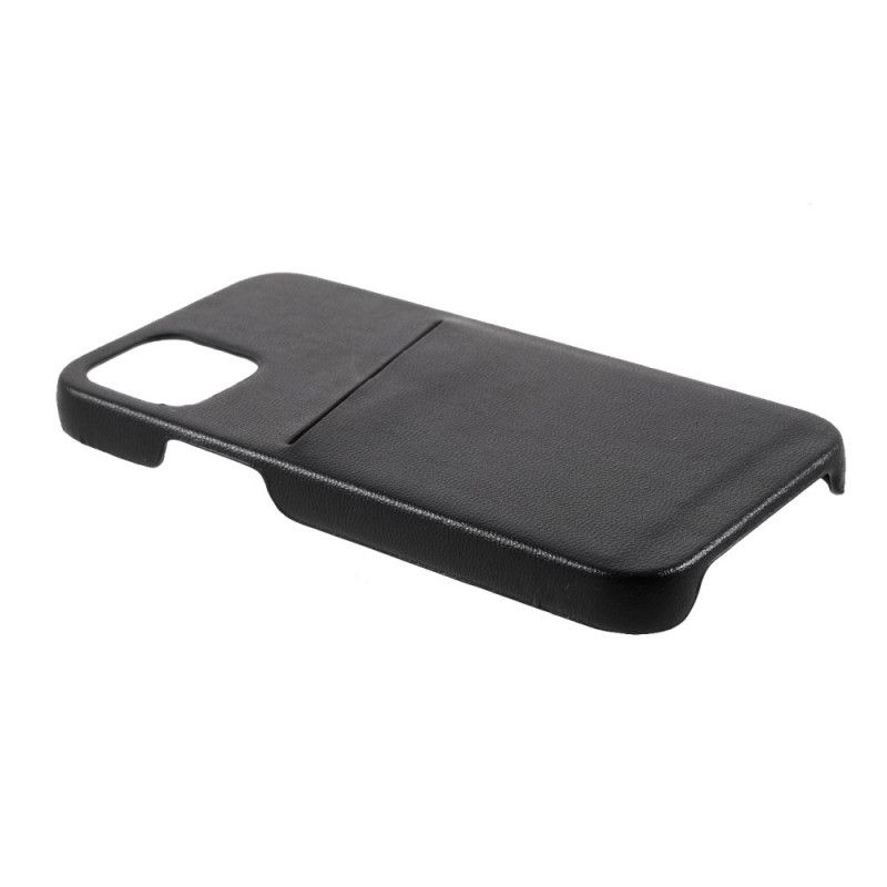 Cover iPhone 12 / 12 Pro Sort Gensidig Kortholder