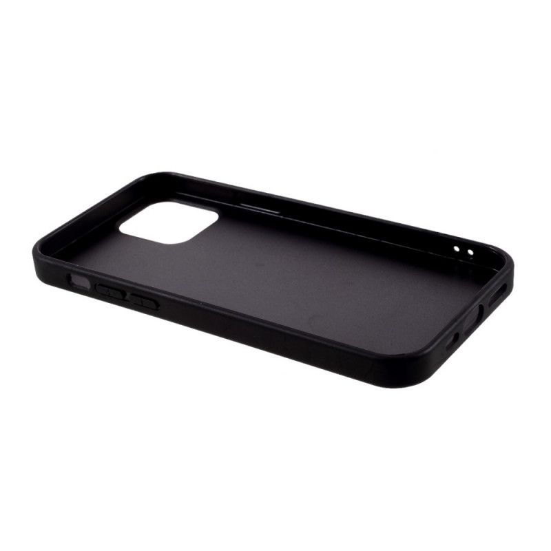 Cover iPhone 12 / 12 Pro Sort Mobilcover Krokodilleholder