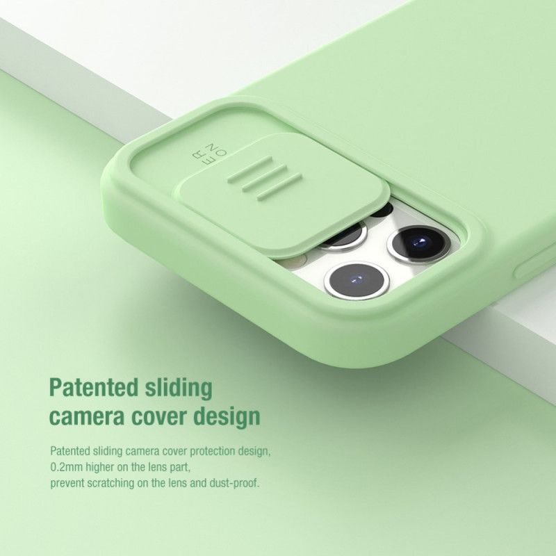 Cover iPhone 12 / 12 Pro Sort Nillkin Fotomodulbeskyttelse