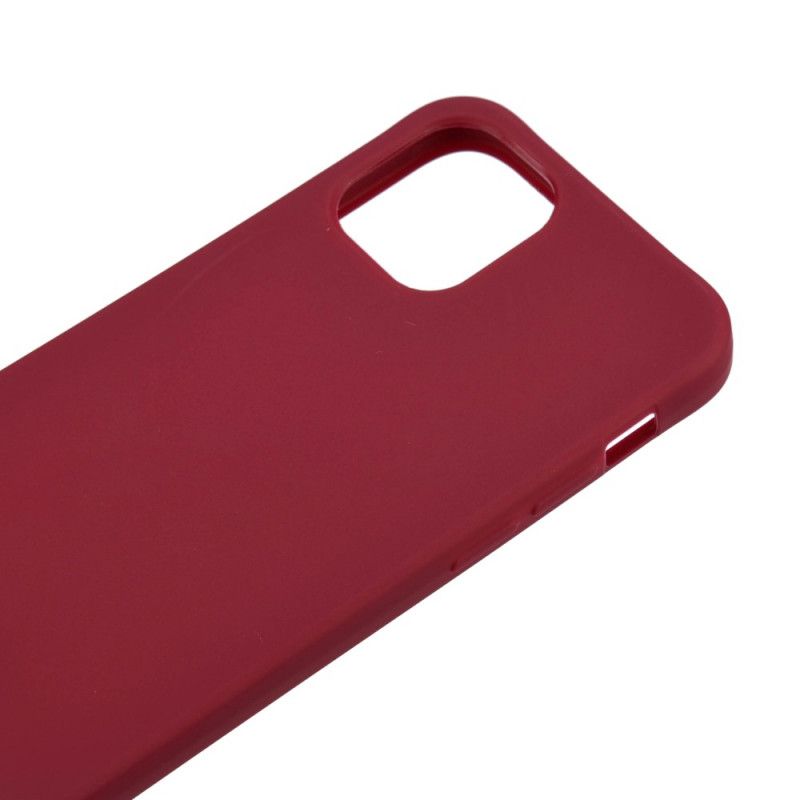 Cover iPhone 12 / 12 Pro Sort Silikone Og Ledning