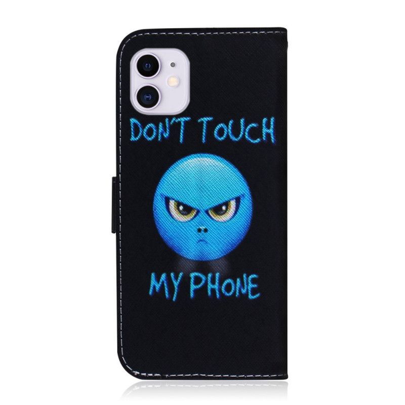 Flip Cover iPhone 12 / 12 Pro Emoji-Telefon