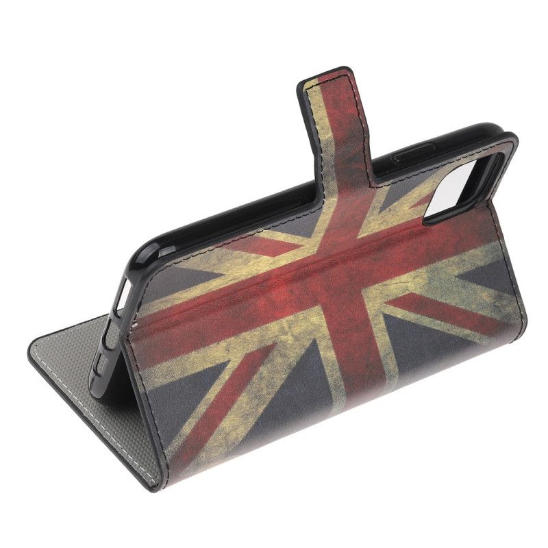 Flip Cover iPhone 12 / 12 Pro Englands Flag