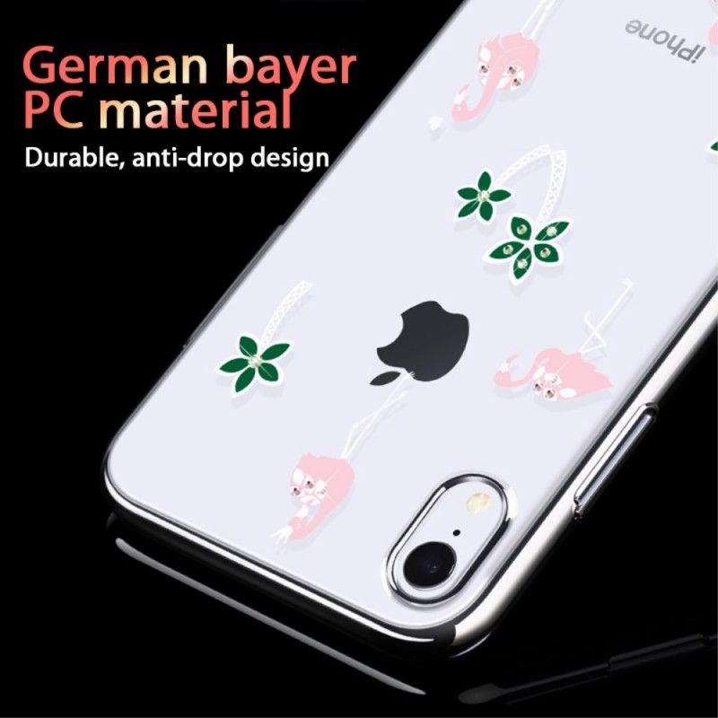 Cover for iPhone XR Lyserød Frugtagtig Kingxbar