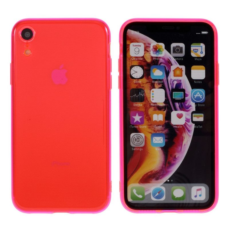 Cover for iPhone XR Orange Silikone Farver