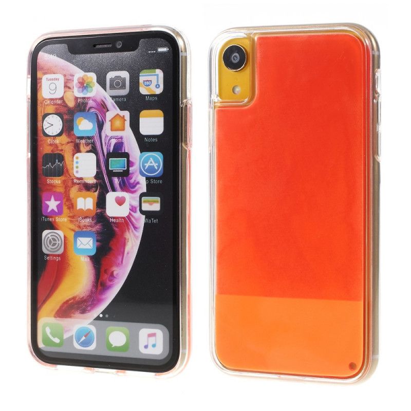 Cover for iPhone XR Rød Lysende