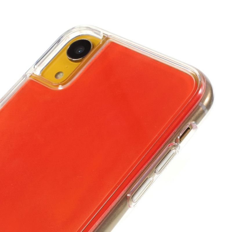 Cover for iPhone XR Rød Lysende