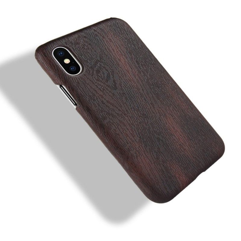 Cover for iPhone XR Sort Elementserie I Træ