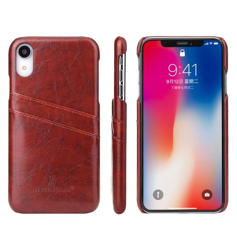 Cover for iPhone XR Sort Fierre Shann-Poser