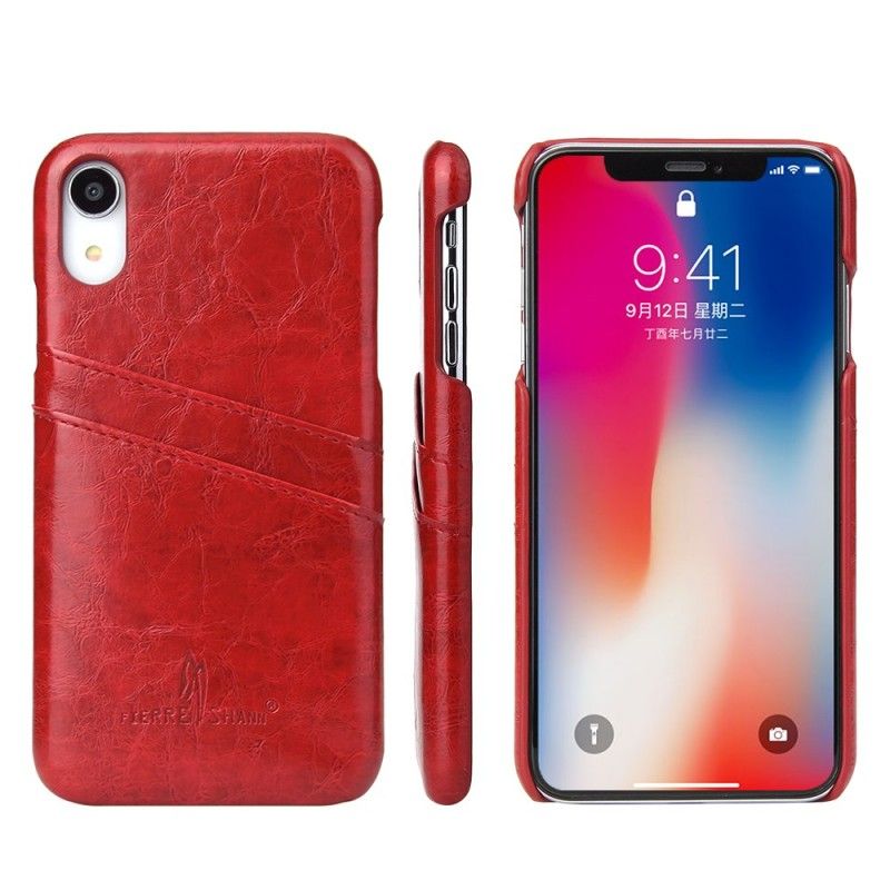 Cover for iPhone XR Sort Fierre Shann-Poser