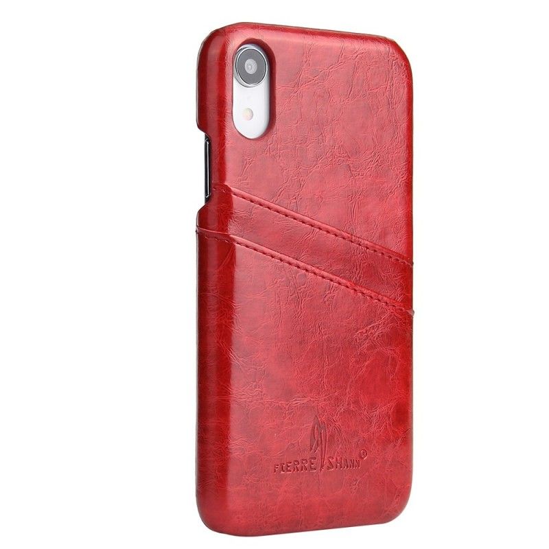 Cover for iPhone XR Sort Fierre Shann-Poser