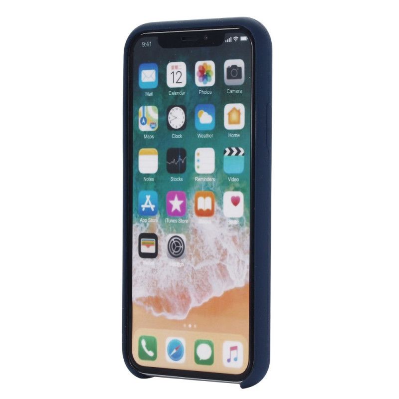 Cover for iPhone XR Sort Flydende Silikone