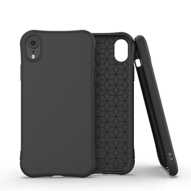 Cover for iPhone XR Sort Premium Mat Silikone