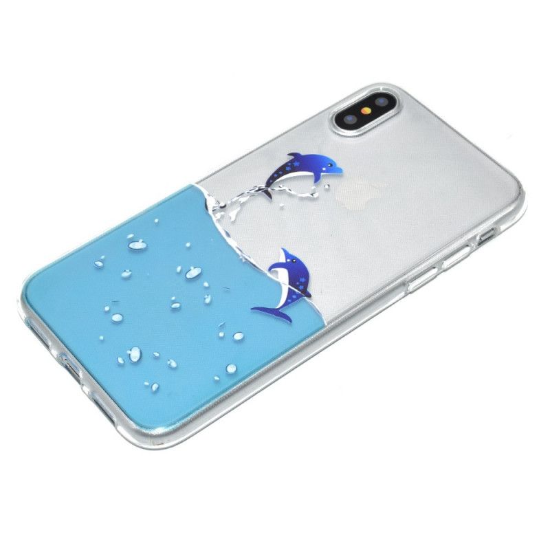 Cover iPhone XR Delfinspil