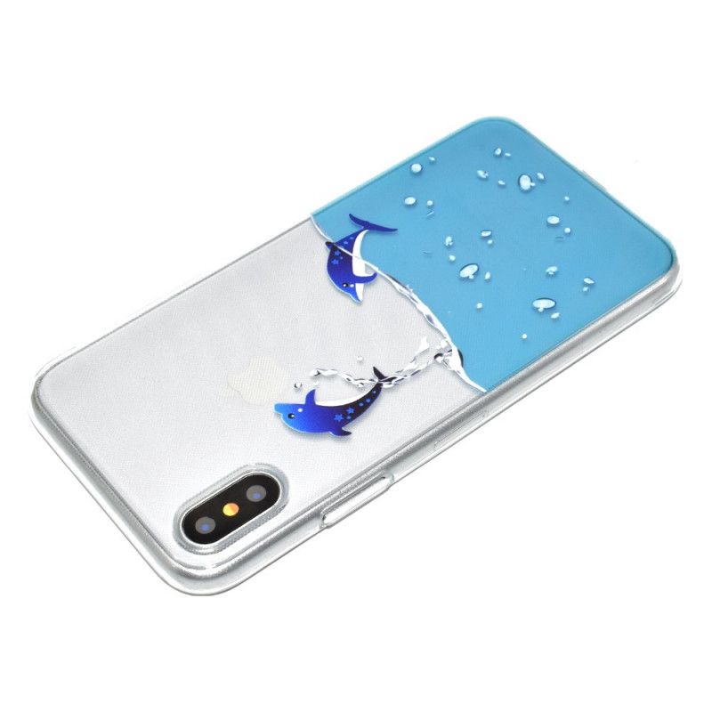 Cover iPhone XR Delfinspil