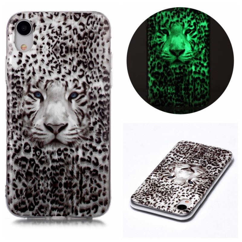 Cover iPhone XR Fluorescerende Leopard Original